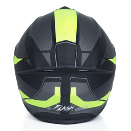 کلاه کاسکت فک متحرک فلش مدل 935sv black/neon yellow