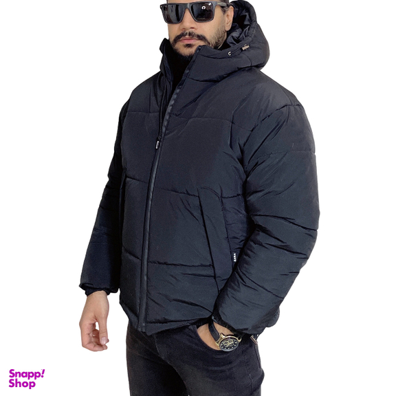 کاپشن مردانه مدل باکسی کد 2 رنگ مشکی