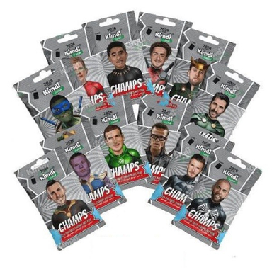 اسباب بازی شانسی کیمدی مدل فوتبال چمپس 2026 Champs بسته 12 عددی