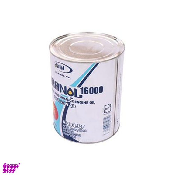روغن موتور خودرو ایرانول مدل sL20w50 حجم 4 لیتر