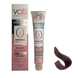 رنگ مو والس شماره 5.5 رنگ ماهاگونی شرابی حجم 100 میلی لیتر