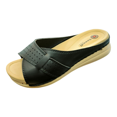 دمپایی طبی زنانه سعیدی مدل 206 ویانزا رنگ مشکی