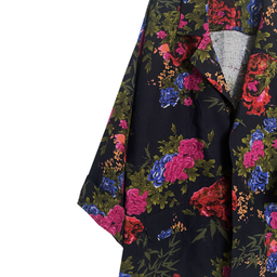 مانتو زنانه مدل نارملا رنگ سرمه ای