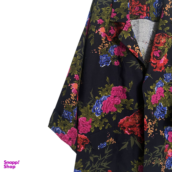 مانتو زنانه مدل نارملا رنگ سرمه ای