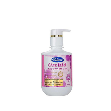 ژل شست و شوی صورت بیلیارد مدل عصاره گل ارکیده حجم 350 میلی لیتر