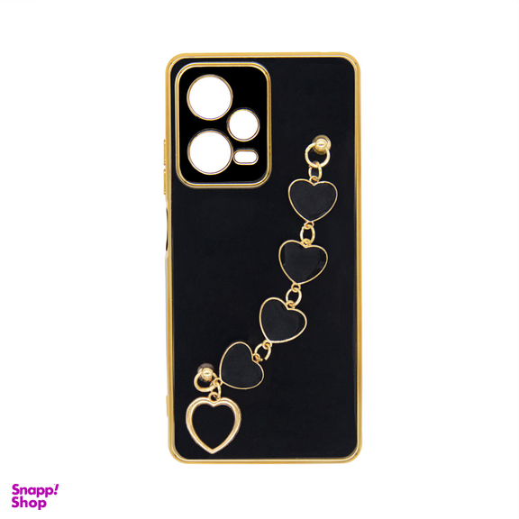 کاور موبایل مدل زنجیری طرح قلب مناسب شیائومی Redmi Note 12 Pro 5G / Poco X5 Pro 5G