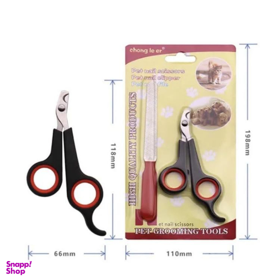 ناخن گیر سوهان دار سگ و گربه مدل پتیس سایز s