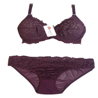 ست شورت و سوتین زنانه کارن کد Kf05 رنگ بنفش