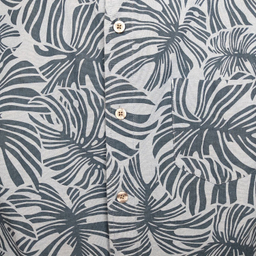 بلوز آستین کوتاه مدل نخل کد 500 رنگ آبی