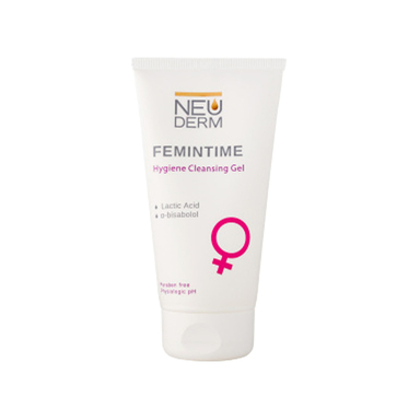 ژل بهداشتی بانوان نئودرم مدل Feminine حجم 150 ميلی لیتر