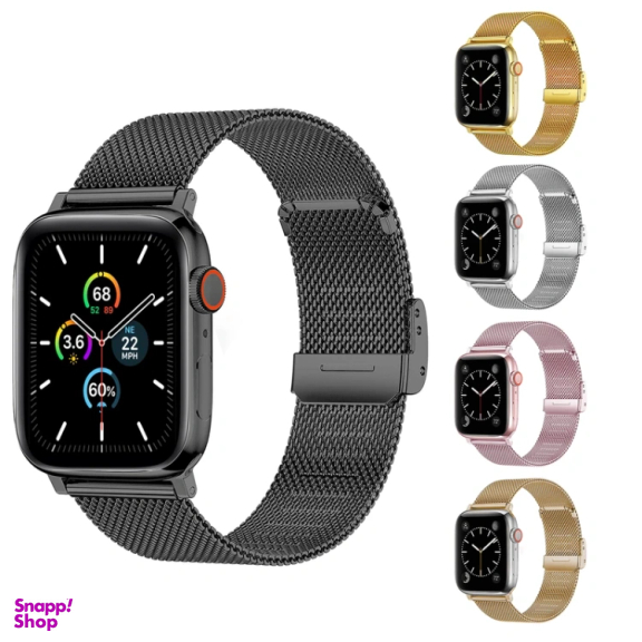 بند ساعت هوشمند آهااستایل مدل WG42-2 مناسب اپل واچ 42/44/45 میلی متر