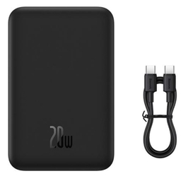 پاوربانک مغناطیسی 20 وات بیسوس مدل PPCXM20 ظرفیت 20000 میلی آمپر ساعت