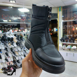 نیم بوت زنانه مدل کاپشنی