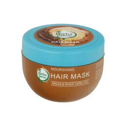 ماسک مو کراتینه آردن هرباسنس مدل روغن آرگان و جوانه گندم مناسب موهای آسیب دیده و شکننده حجم 250 میلی لیتر