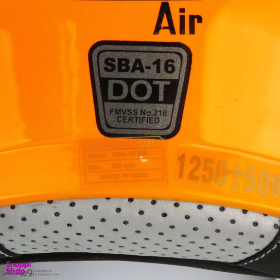 کلاه کاسکت بدون فک استیل برد مدل AIR کد 2123