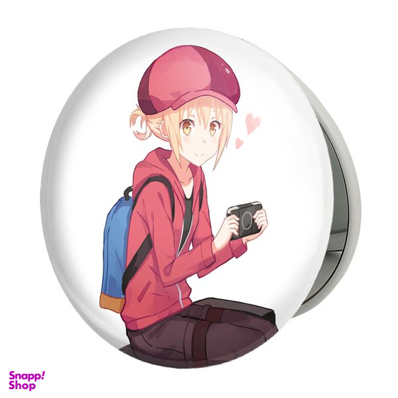 آینه جیبی خندالو طرح دوما اومارو انیمه تومو داچی گیم Tomodachi Game مدل تاشو کد 18471