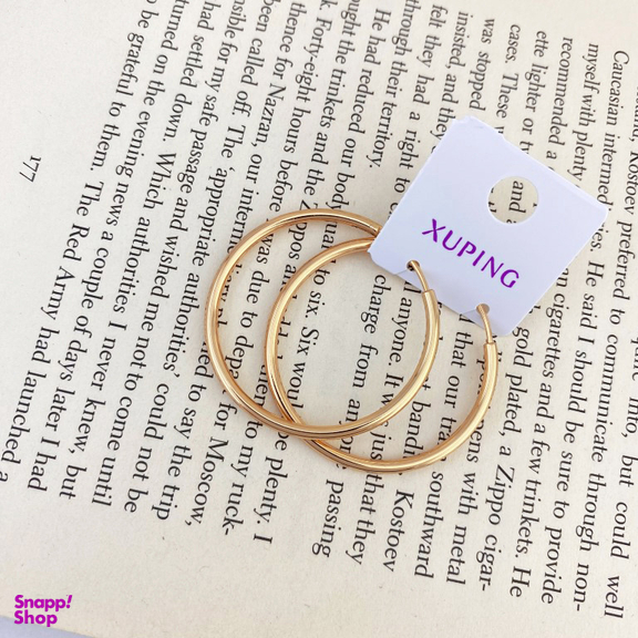 گوشواره زنانه ژوپینگ مدل حلقه کد E4335