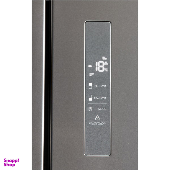 یخچال و فریزر ساید بای ساید 19 فوت پاکشوما مدل 4D RDP 530 W