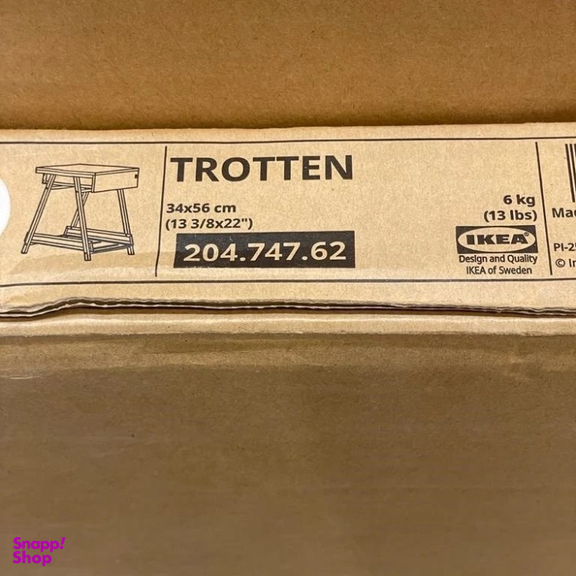 میز پاتختی ایکیا مدل TROTTEN