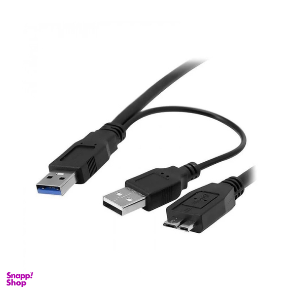 کابل microUSB هارد اکسترنال فرانت مدل FN-U3CY02 طول 20 سانتی متر