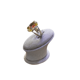 انگشتر نقره 925 عیار زنانه طرح سیترین کد HOSS04