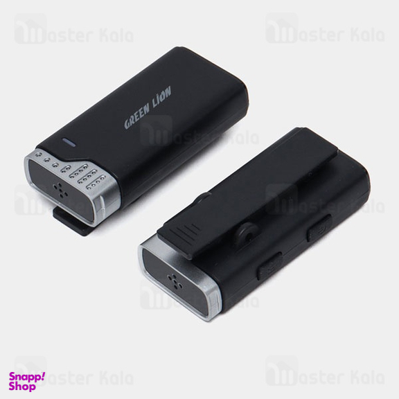 میکروفون یقه ای بی‌ سیم گرین لاین مدل GN2IN1MIC360D