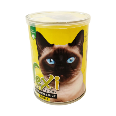 کنسرو گربه وکسی کد M4 طعم مرغ و برنج وزن 400 گرم