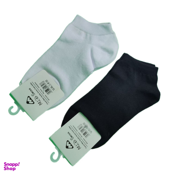 جوراب زنانه ساده کد 00111 مجموعه 2 عددی