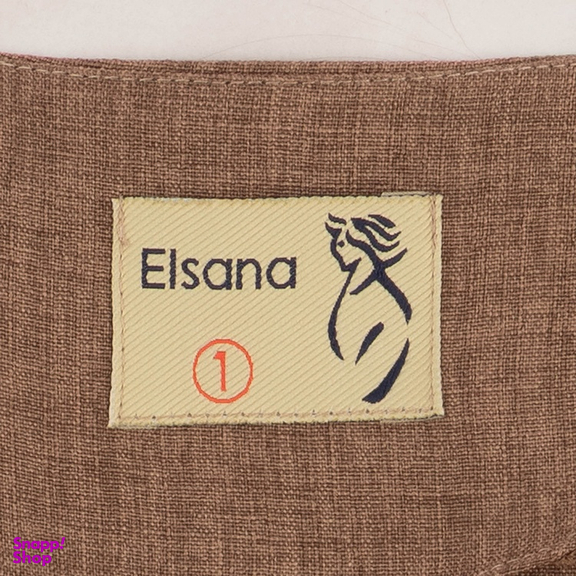 مانتو زنانه السانا مدل جوانه کد 223951 رنگ دارچینی