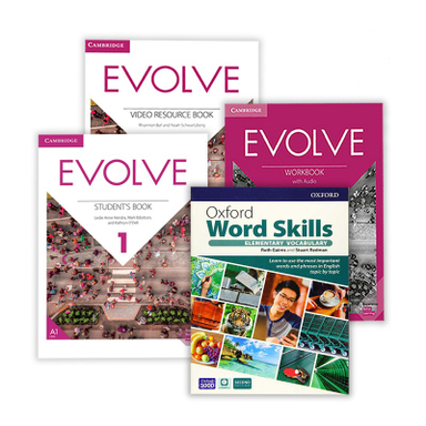 کتاب evolve 1 اثر جمعی از نویسندگان انتشارات دانشگاه کمبریج مجموعه 4 عددی