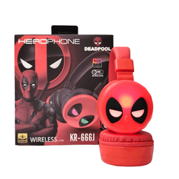 هدفون بلوتوثی طرح ددپول مدل KR-666J