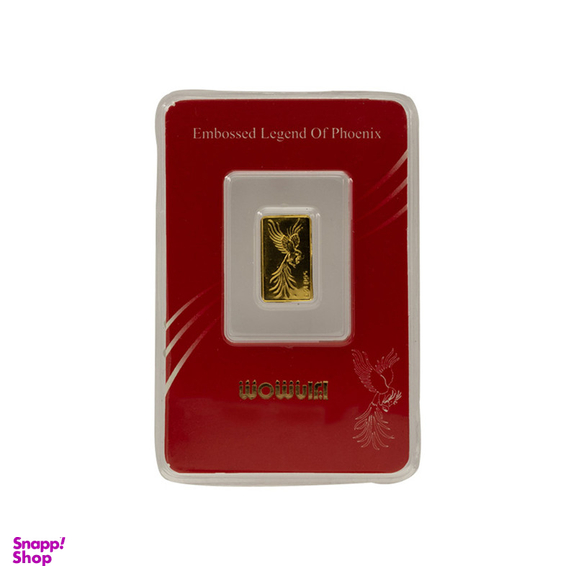 شمش طلا 24 عیار ایران شمش مدل سیمرغ کد T-0.2
