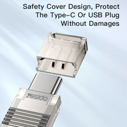 رم ریدر یسیدو مدل GS21 2in1 Type-C Plug TF