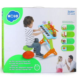 بازی آموزشی هولا مدل پیانو صندلی دار
