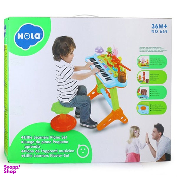 بازی آموزشی هولا مدل پیانو صندلی دار