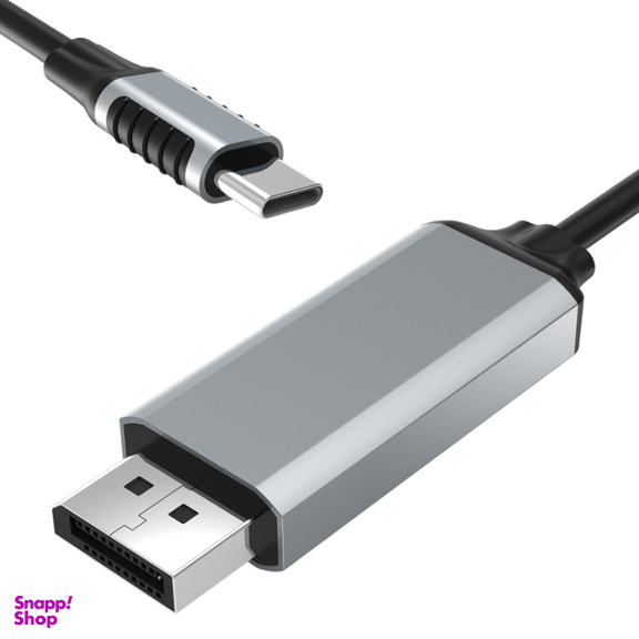 کابل تبدیل Type-C به DisplayPort کوتتسی مدل OF-014 طول 1.8 متر