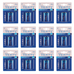 باتری کتابی وریتی مدل Super Heavy Duty بسته 12 عددی