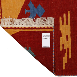 گلیم دستباف سی پرشیا کد 171523 سایز 223x122 سانتی‌ متر