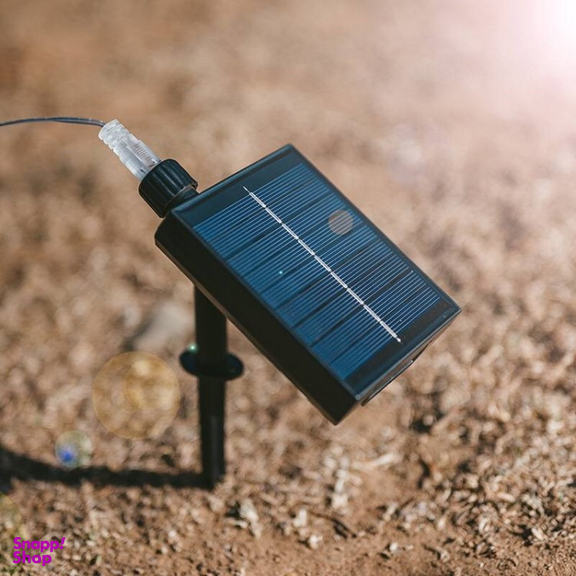 ريسه روشنايی سولار شارژی نیچرهایک مدل Solar String Lights کد DQ027 طول 20 متر 100 لامپ