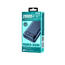پاوربانک ریمکس rpp-11 ظرفیت 20000 میلی آمپر ساعت