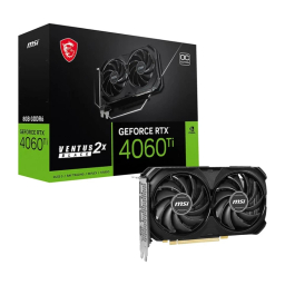 کارت گرافیک ام اس آی مدل GeForce RTX 4060 Ti VENTUS 2X BLACK 16G OC