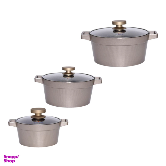 سرویس پخت و پز 8 پارچه یونیک طرح دیاموند کد 8503