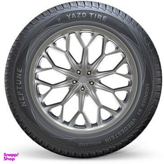 لاستیک خودرو یزد تایر مدل گل نپتون سایز 205/55R16 دو حلقه