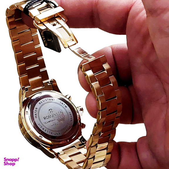 ساعت مچی عقربه ای مردانه رومانسون کد 2072GD/BK