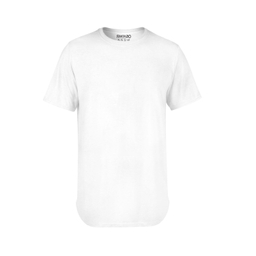 تیشرت مردانه لانگ فانتازیو کد 1111 رنگ سفید