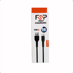 کابل دیتا سوپر فست Type-C اف اس پی مدل C-8 طول 1 متر