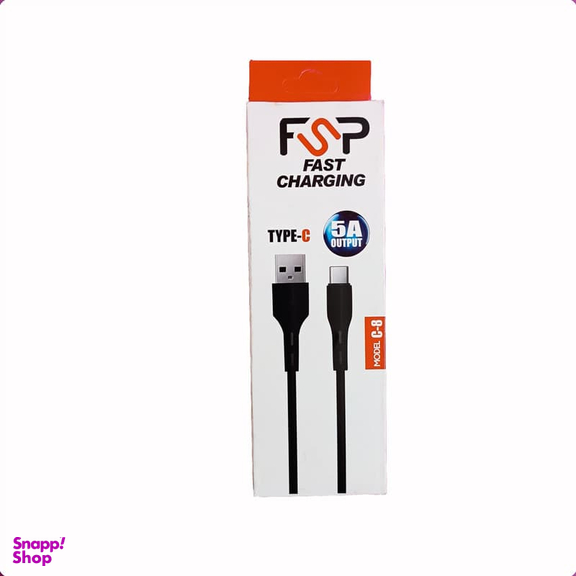 کابل دیتا سوپر فست Type-C اف اس پی مدل C-8 طول 1 متر