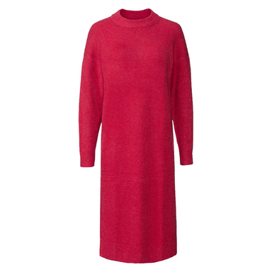 پیراهن بافت زنانه کد ESD03 رنگ‌ قرمز