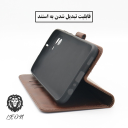 کیف کلاسوری لئون مدل Bersa مناسب گوشی موبایل سامسونگ Galaxy S8