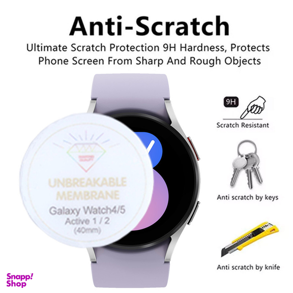 محافظ صفحه نمایش بوف مدل Hydrogel مناسب برای ساعت هوشمند سامسونگ Galaxy Watch 4/5 /Active 2/1 40mm